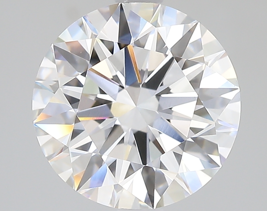 3.09 Carat Round Cut Lab Diamond