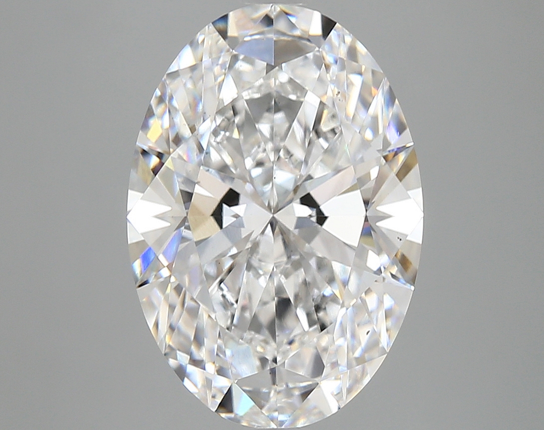 5.09 Carat Oval Cut Lab Diamond