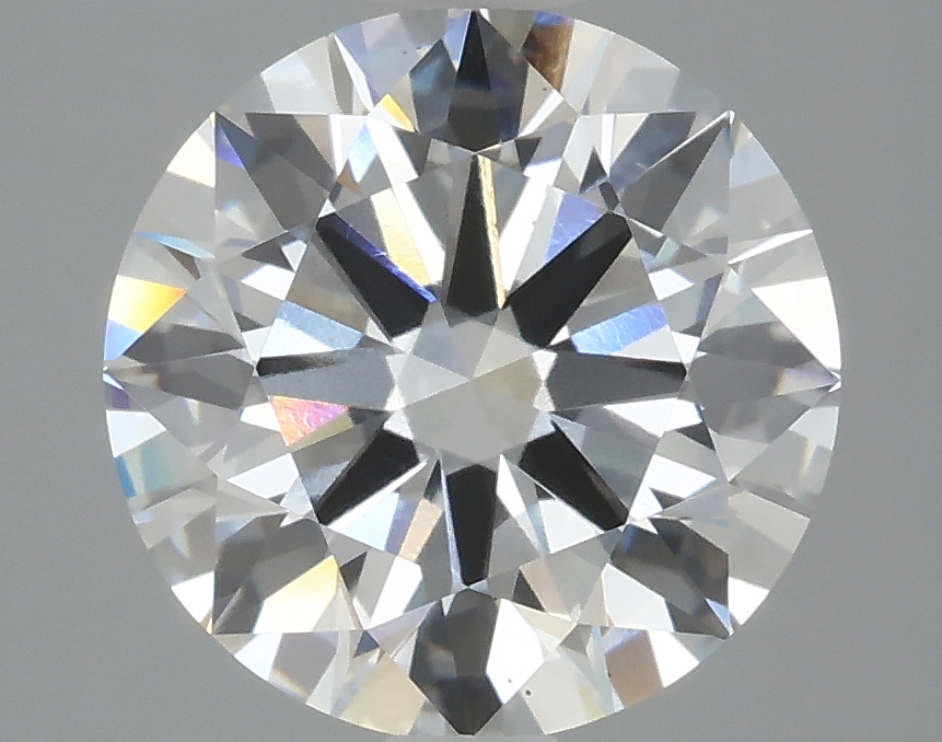 3.68 Carat Round Cut Lab Diamond