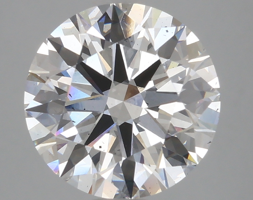 3.68 Carat Round Cut Lab Diamond