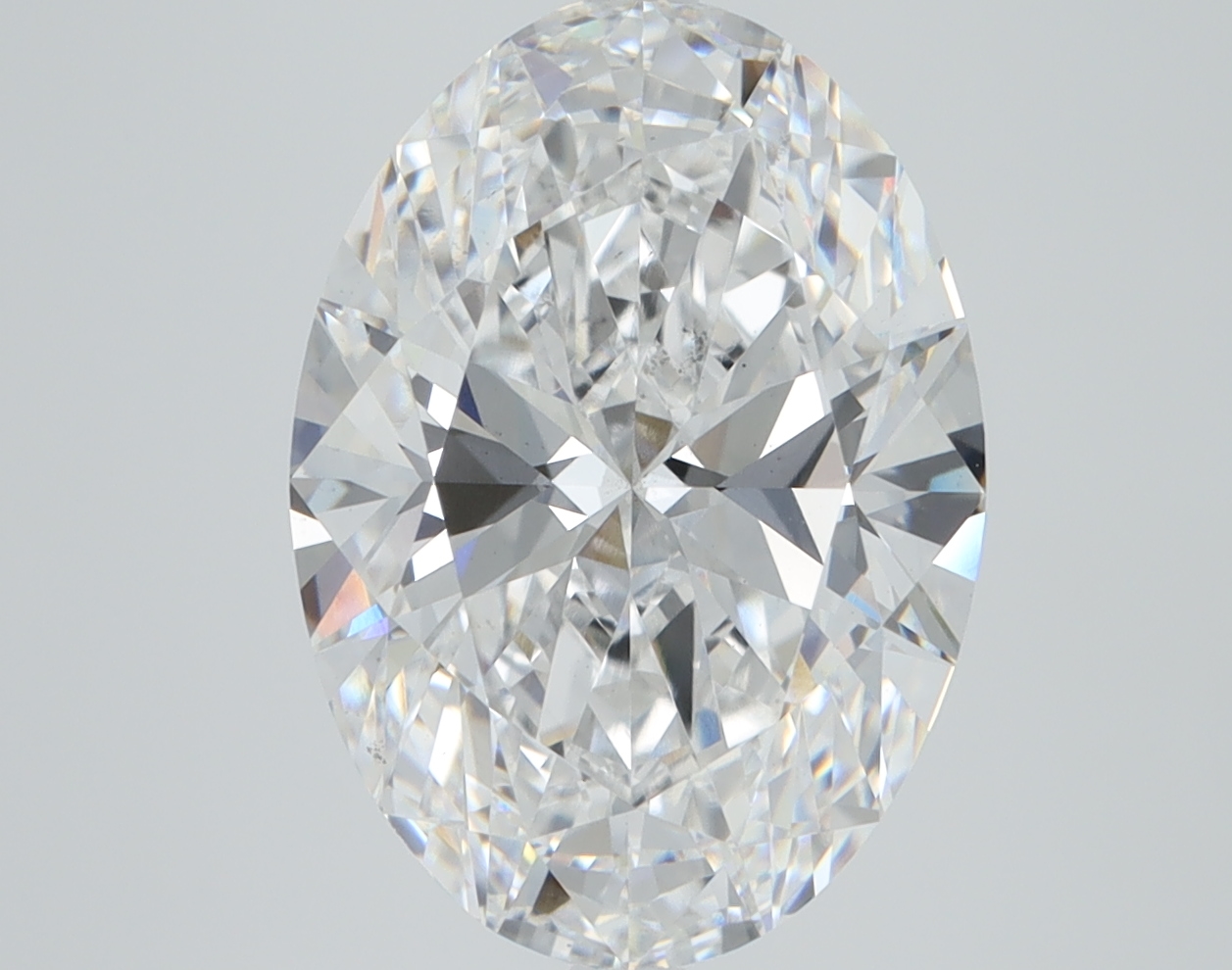 5.03 Carat Oval Cut Lab Diamond