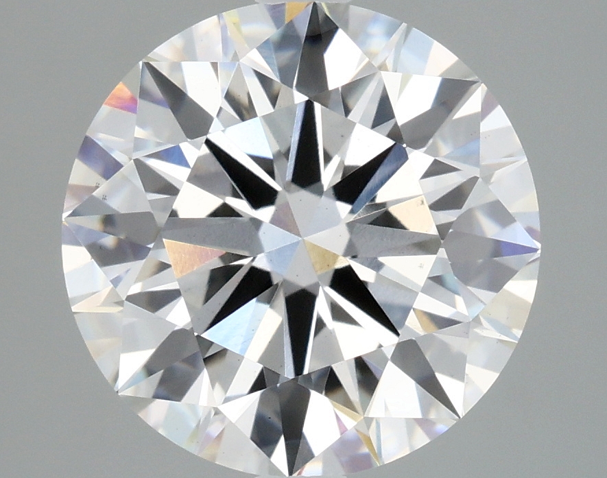 4.1 Carat Round Cut Lab Diamond