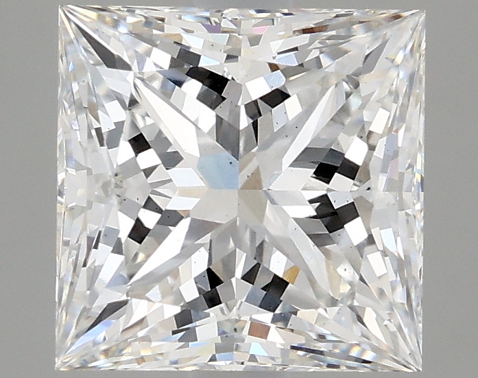 2.81 Carat Princess Cut Lab Diamond