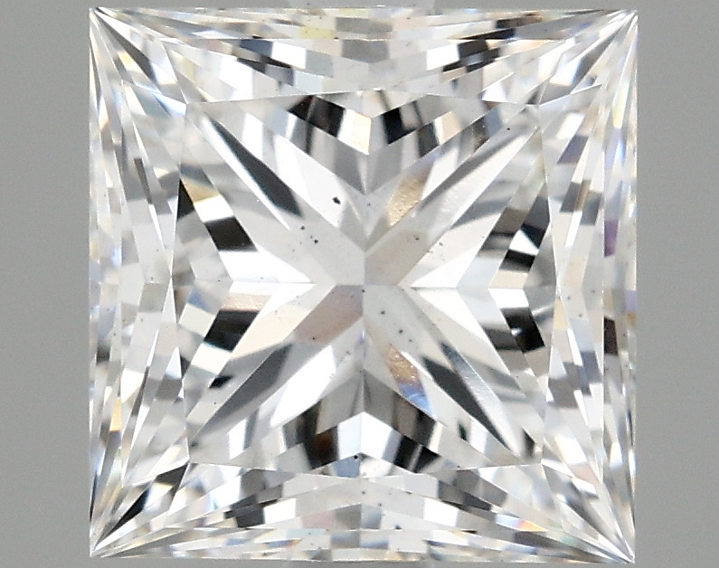 2.82 Carat Princess Cut Lab Diamond