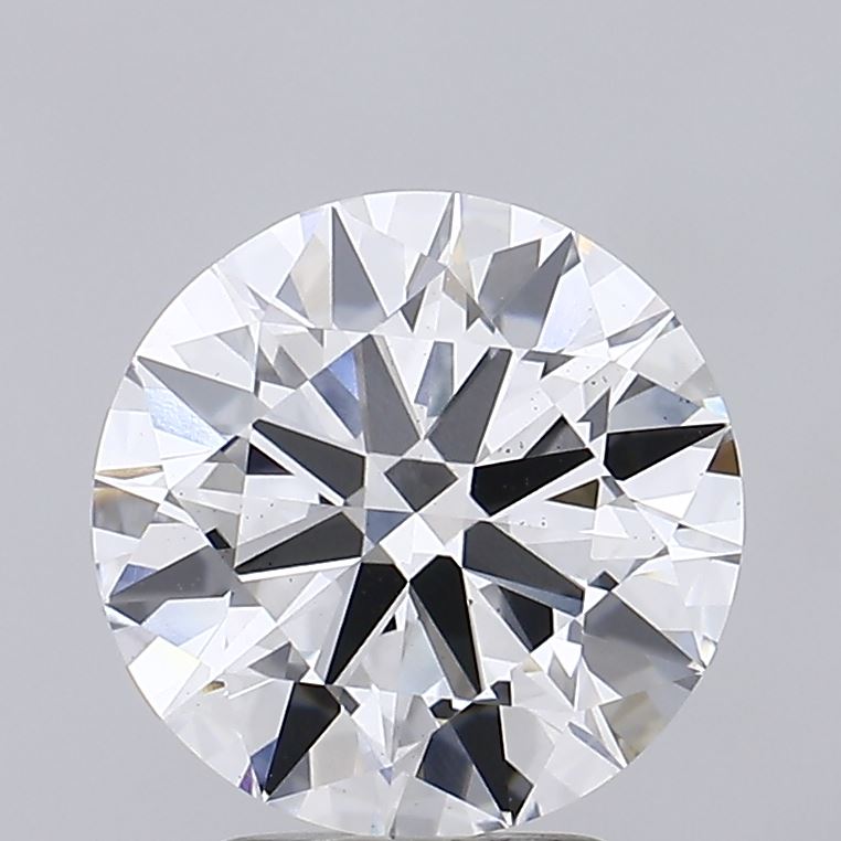 3.58 Carat Round Cut Lab Diamond