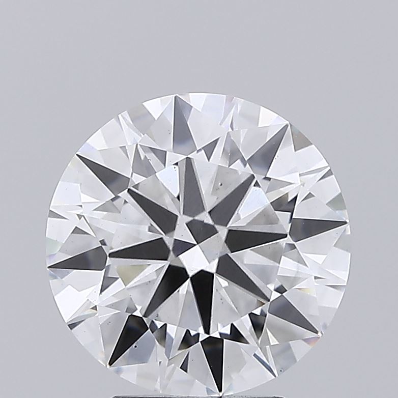 3.24 Carat Round Cut Lab Diamond