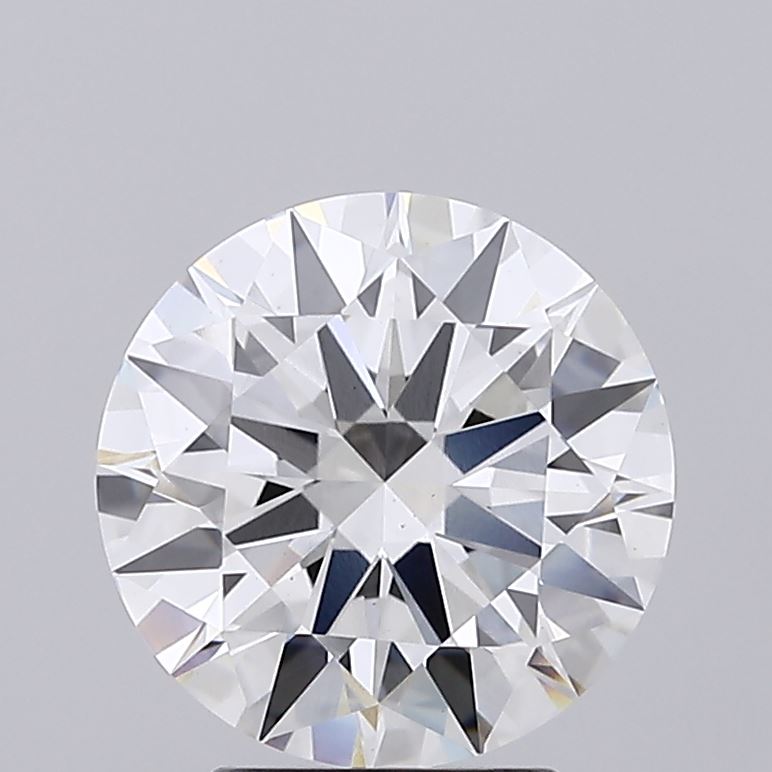 2.88 Carat Round Cut Lab Diamond