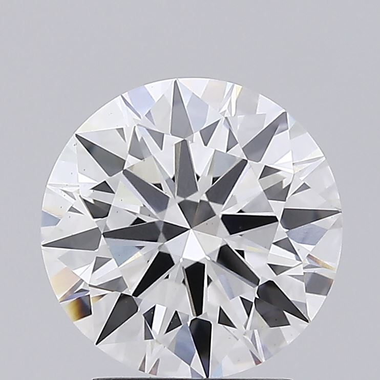 2.8 Carat Round Cut Lab Diamond