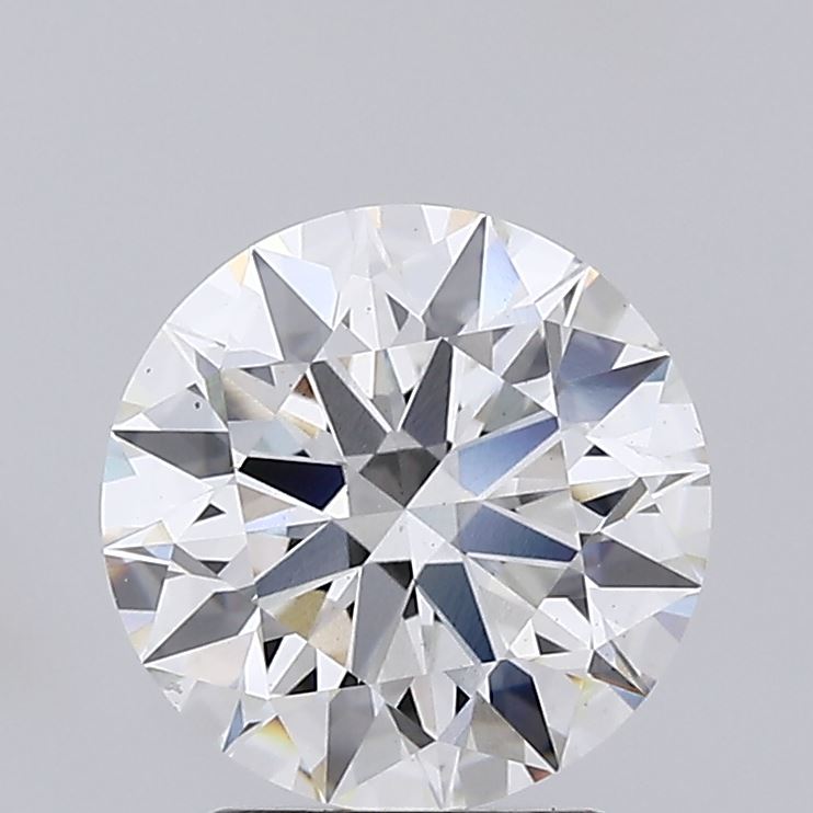 2.28 Carat Round Cut Lab Diamond