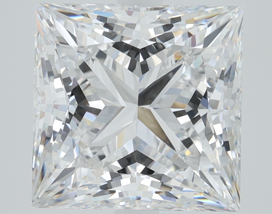 3.55 Carat Princess Cut Lab Diamond