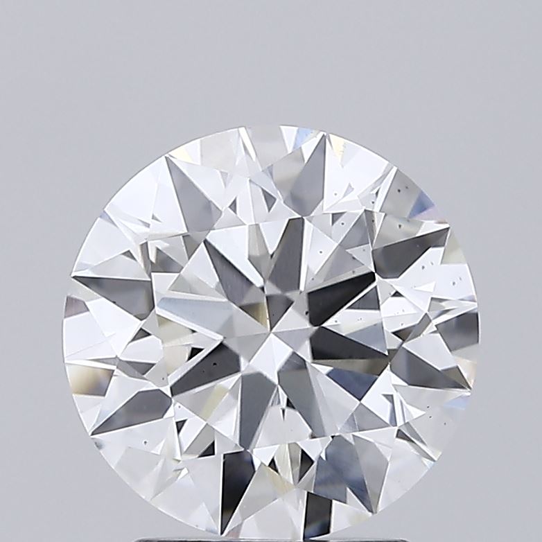 2.1 Carat Round Cut Lab Diamond