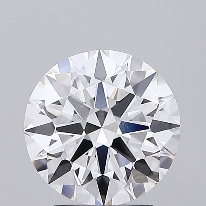 2.74 Carat Round Cut Lab Diamond