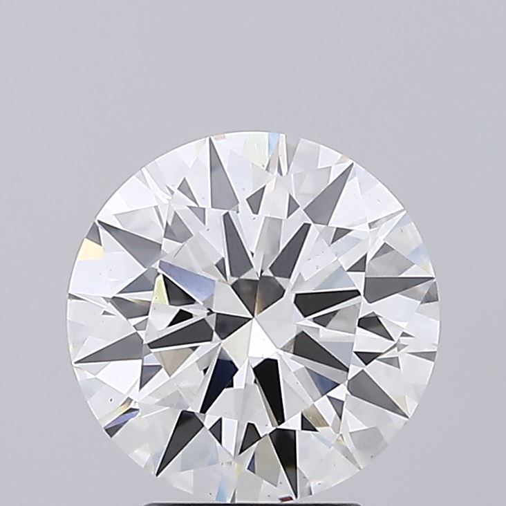 3.05 Carat Round Cut Lab Diamond