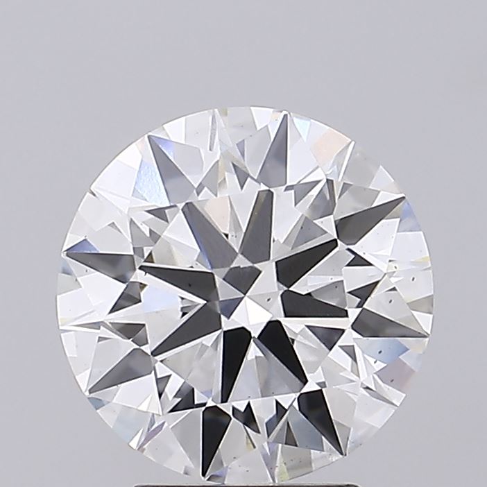 3.54 Carat Round Cut Lab Diamond