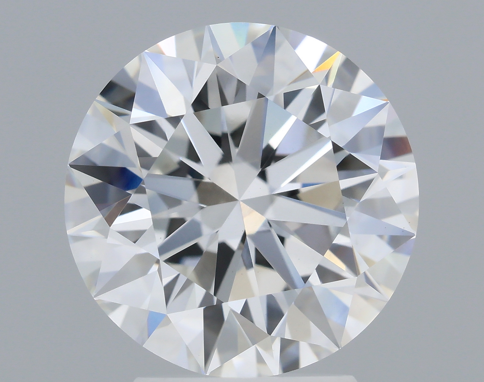 3.24 Carat Round Cut Lab Diamond