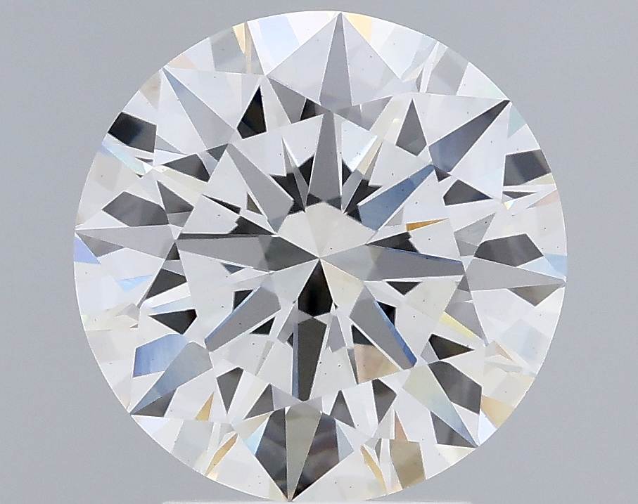 3.27 Carat Round Cut Lab Diamond