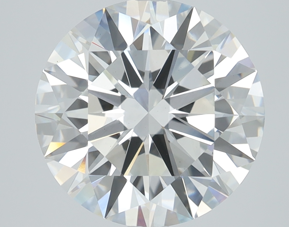 3.3 Carat Round Cut Lab Diamond