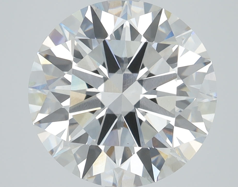 3.31 Carat Round Cut Lab Diamond