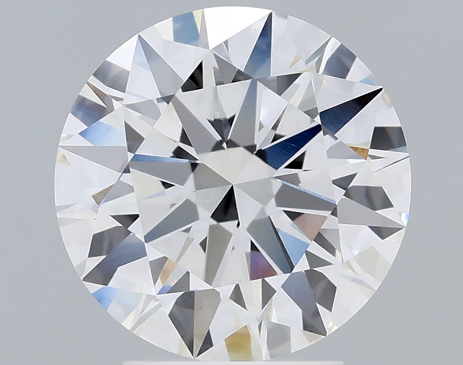 3.34 Carat Round Cut Lab Diamond