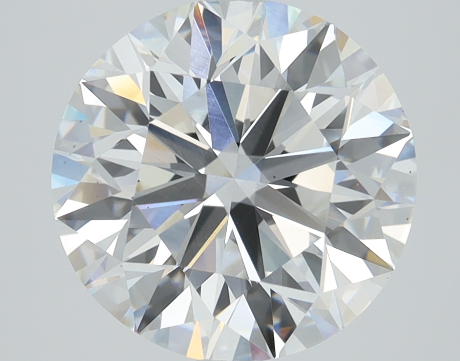 3.4 Carat Round Cut Lab Diamond