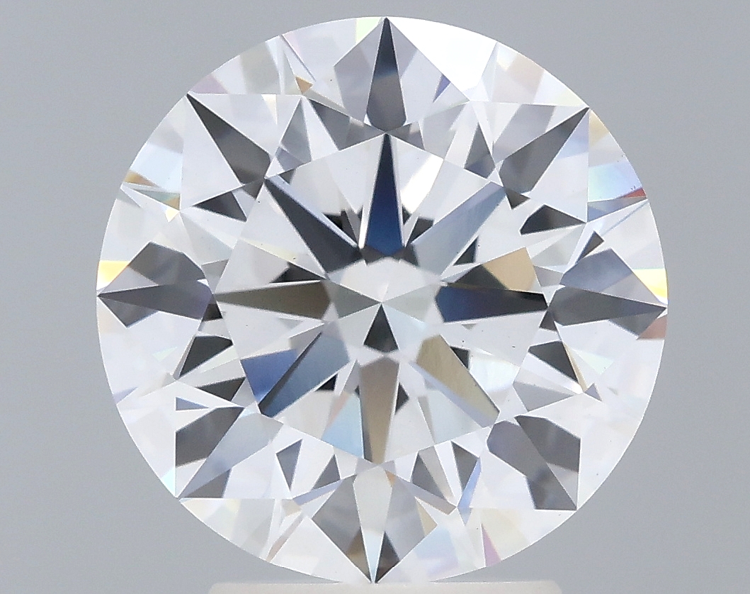 3.4 Carat Round Cut Lab Diamond