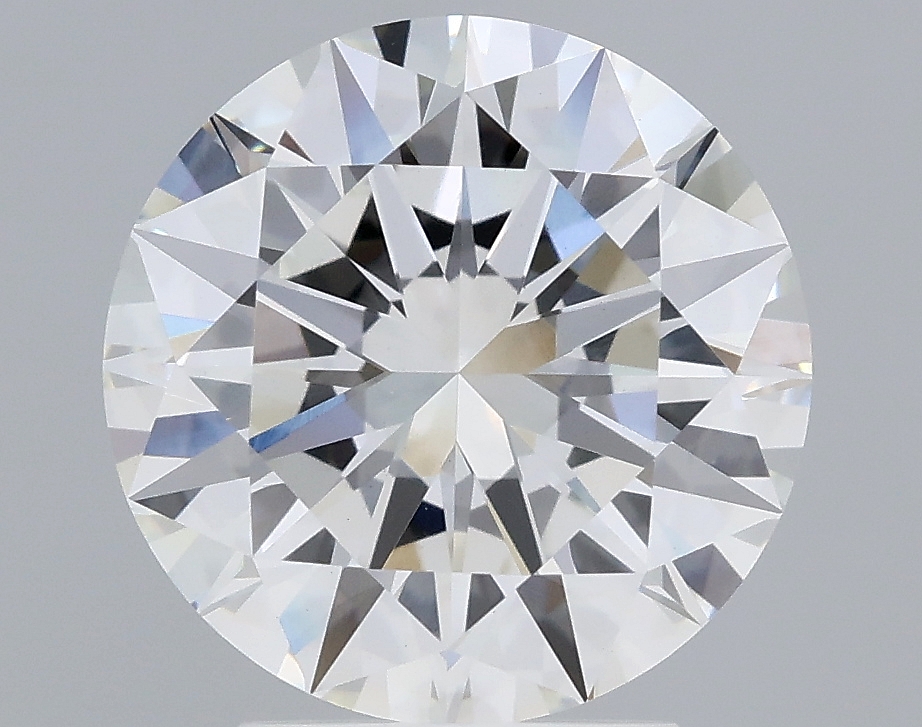 3.4 Carat Round Cut Lab Diamond