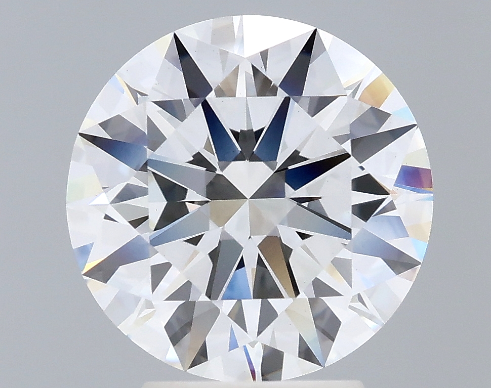 3.6 Carat Round Cut Lab Diamond