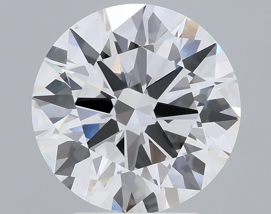 3.6 Carat Round Cut Lab Diamond