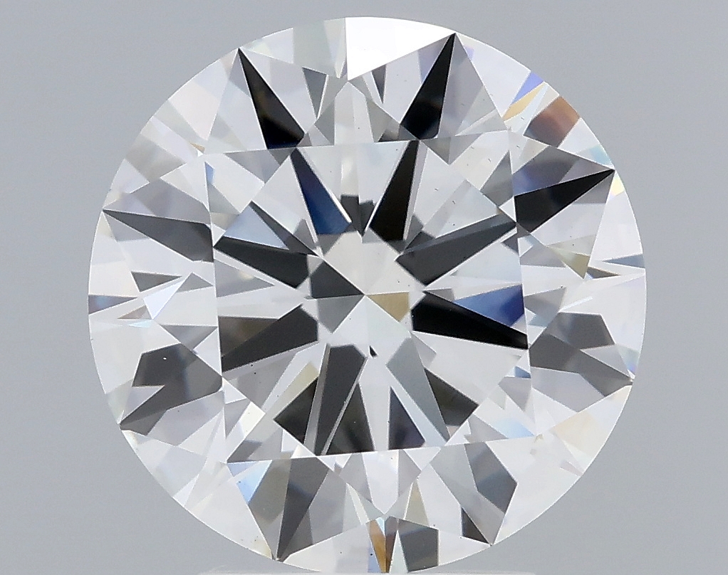 3.6 Carat Round Cut Lab Diamond