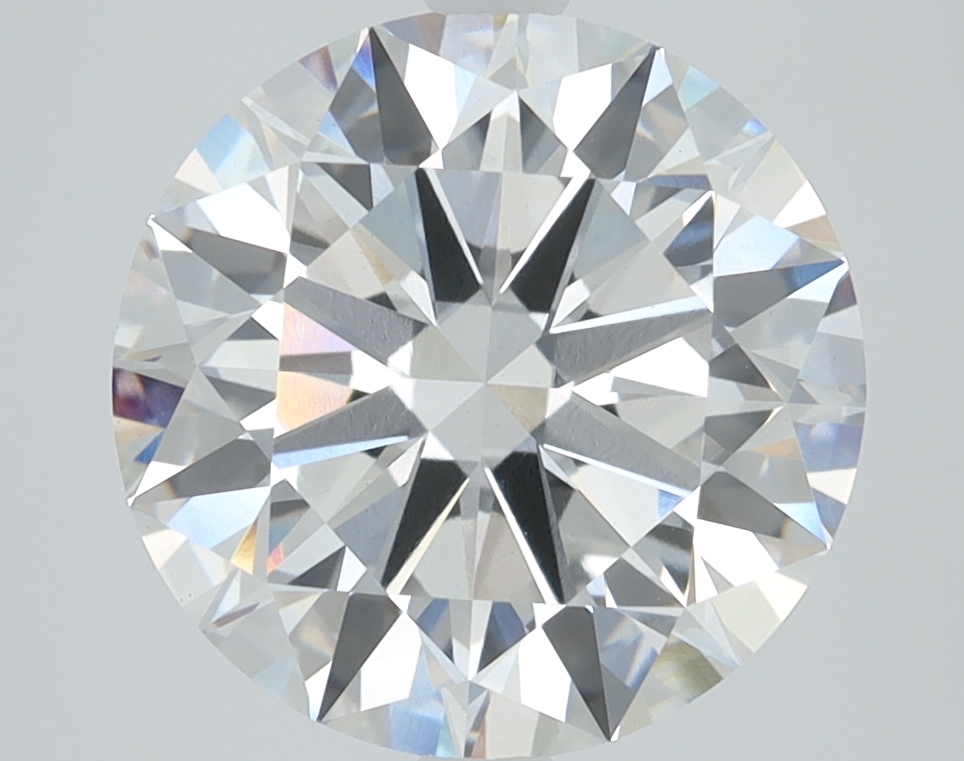 3.7 Carat Round Cut Lab Diamond