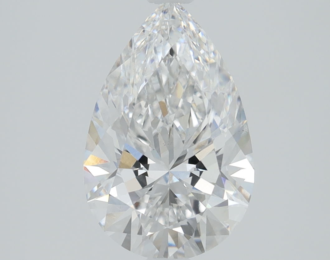 1.6 Carat Pear Cut Lab Diamond