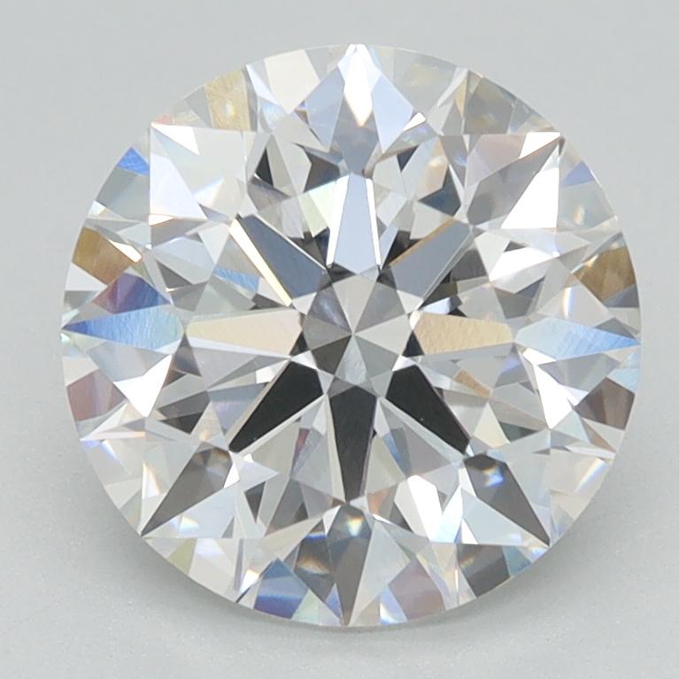 2.1 Carat Round Cut Lab Diamond