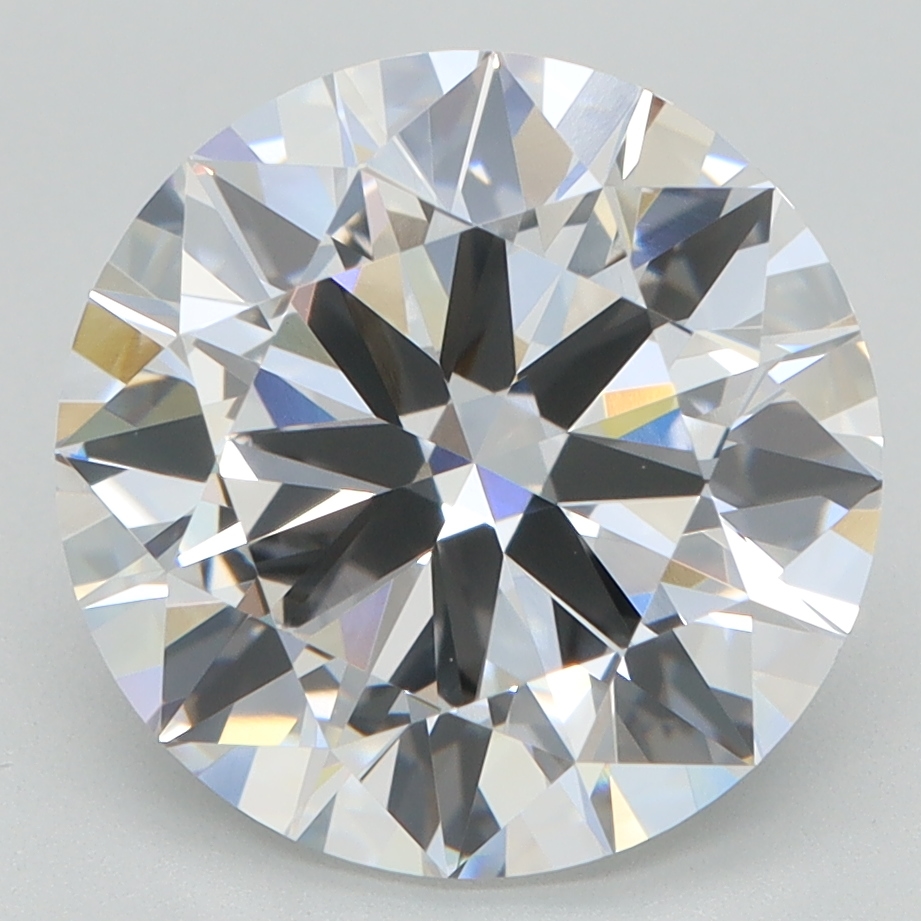 4.02 Carat Round Cut Lab Diamond