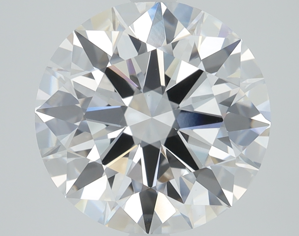 3.08 Carat Round Cut Lab Diamond