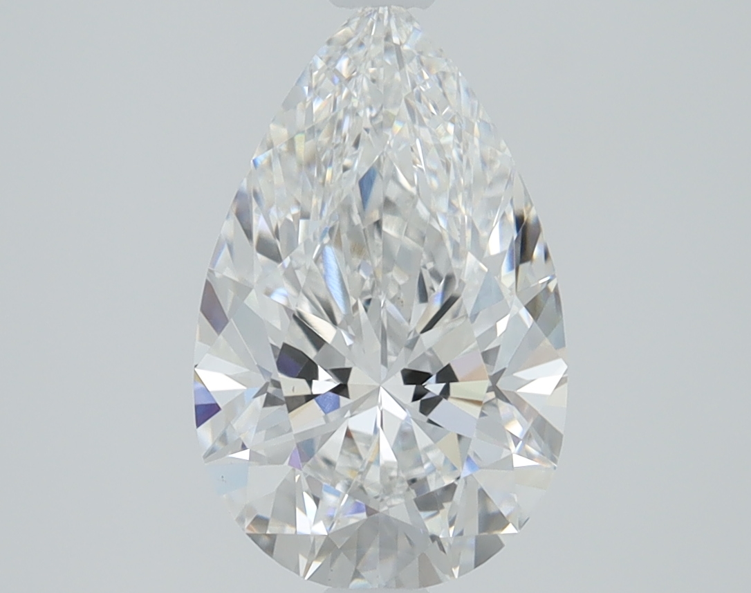 1.61 Carat Pear Cut Lab Diamond