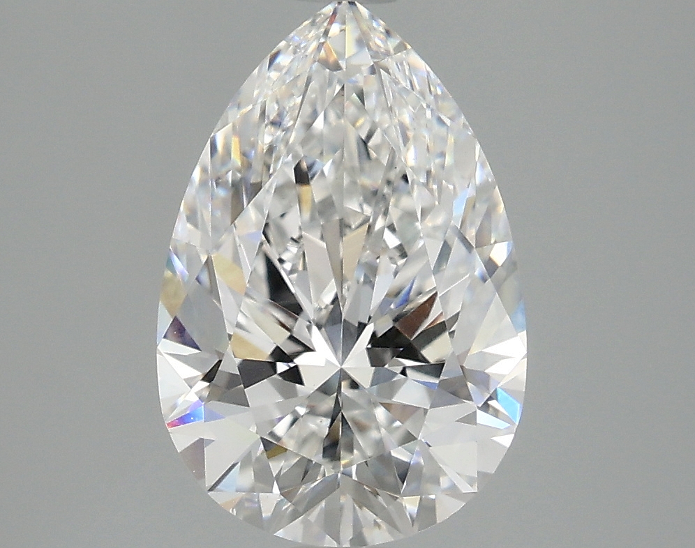 2.87 Carat Pear Cut Lab Diamond