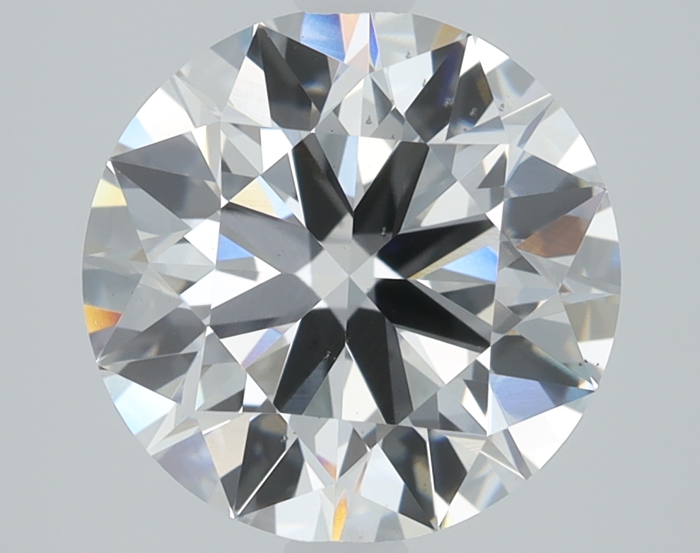 2.01 Carat Round Cut Lab Diamond