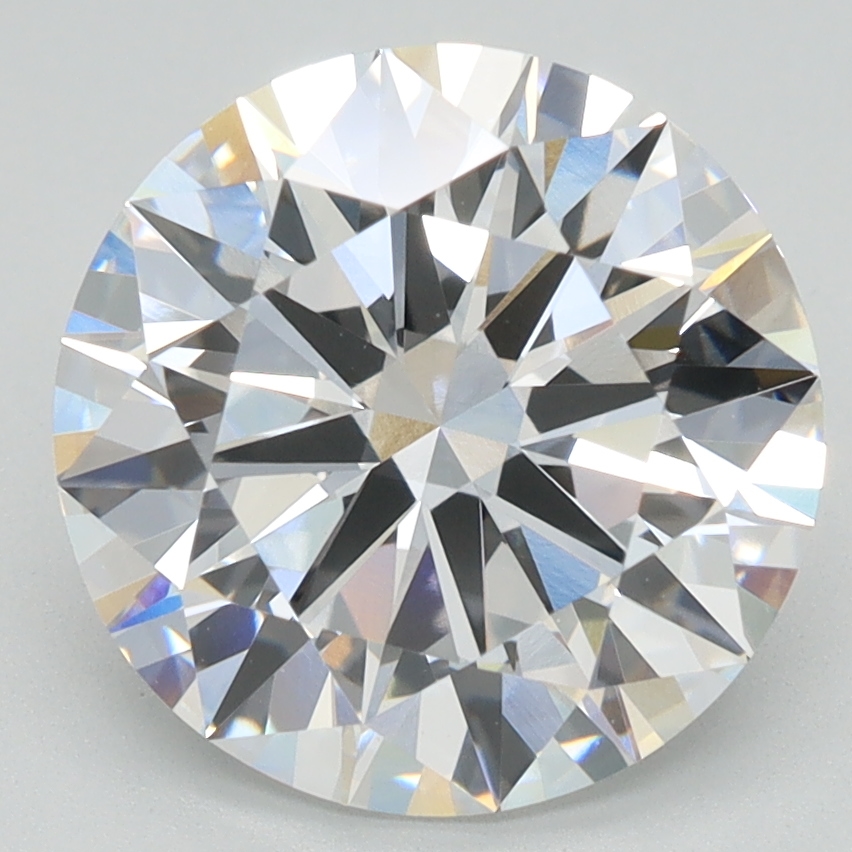 3.26 Carat Round Cut Lab Diamond