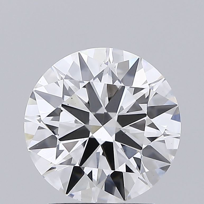 2.44 Carat Round Cut Lab Diamond