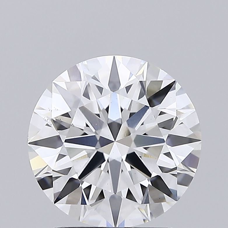 2.56 Carat Round Cut Lab Diamond