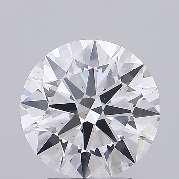 2.58 Carat Round Cut Lab Diamond