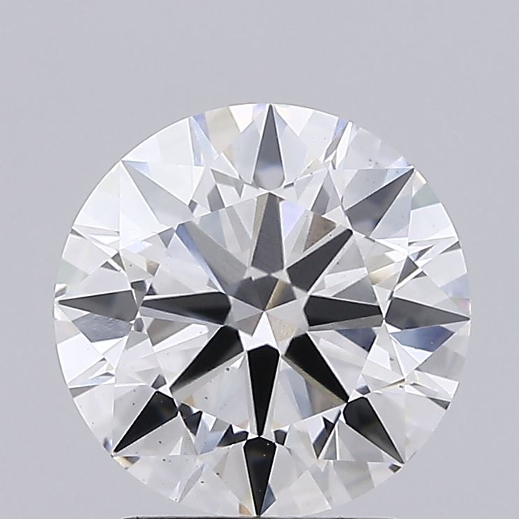 2.73 Carat Round Cut Lab Diamond