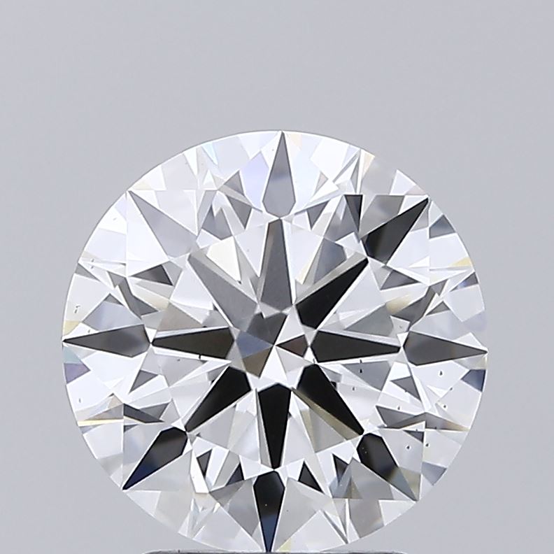 2.78 Carat Round Cut Lab Diamond