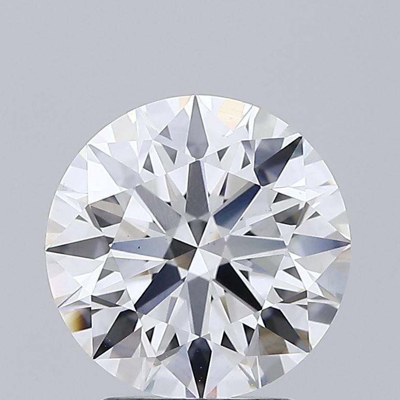 2.81 Carat Round Cut Lab Diamond