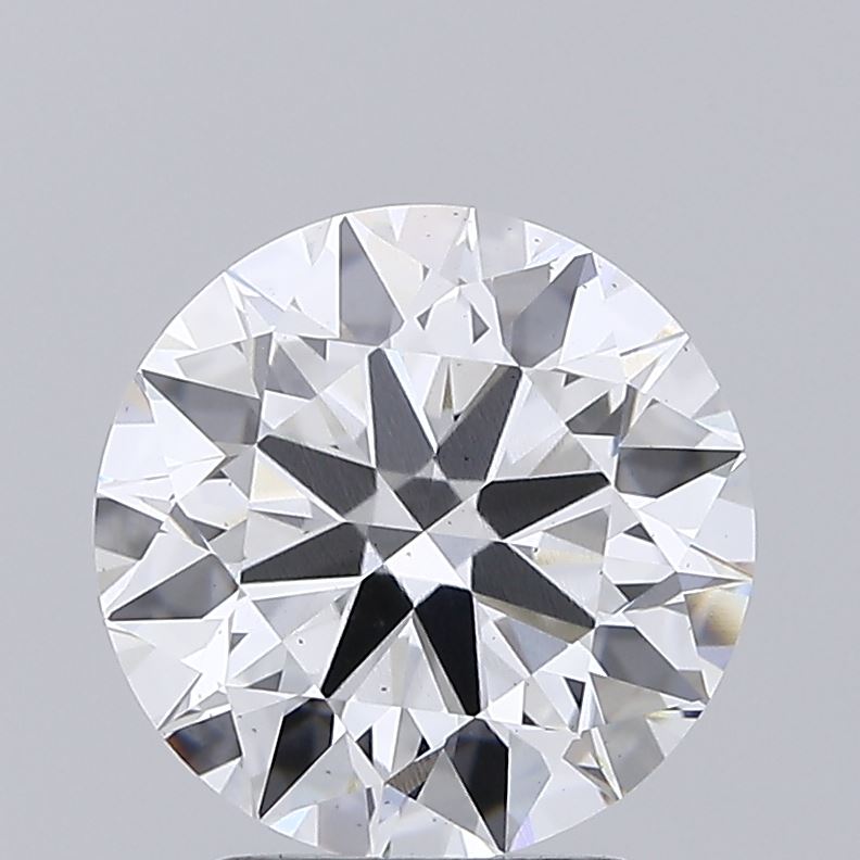 2.81 Carat Round Cut Lab Diamond