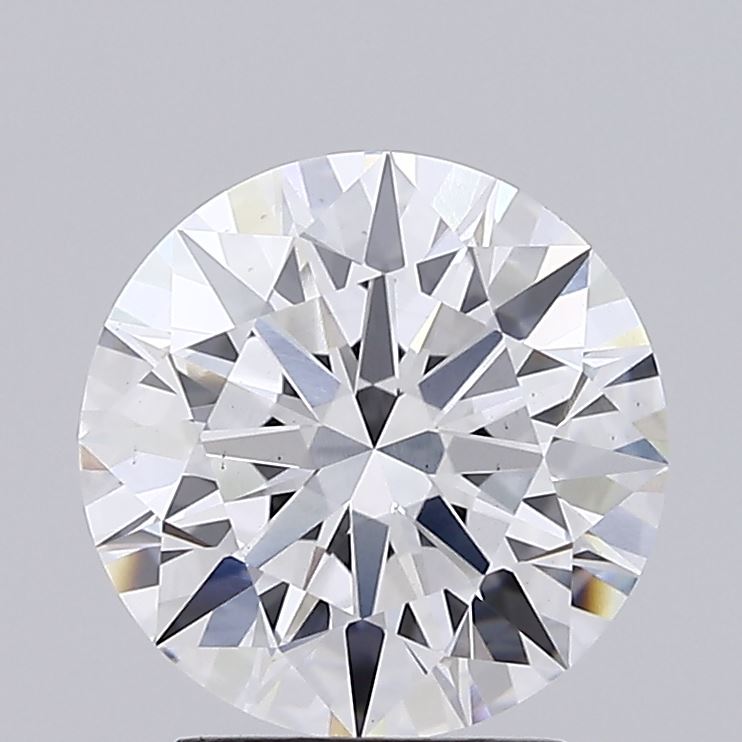 2.83 Carat Round Cut Lab Diamond