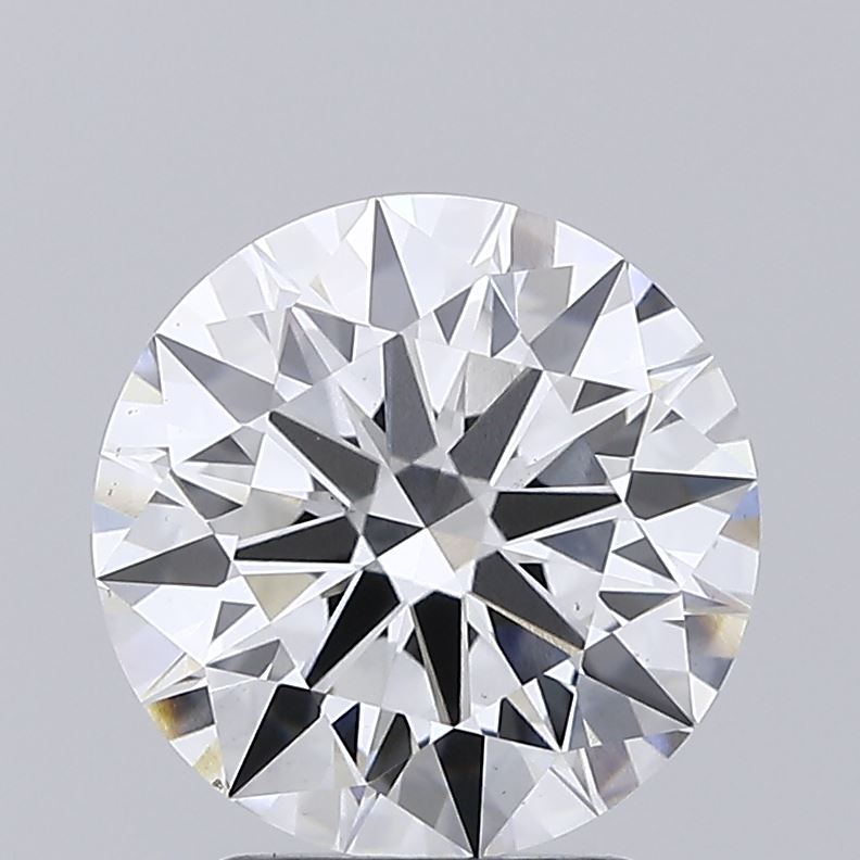 2.84 Carat Round Cut Lab Diamond