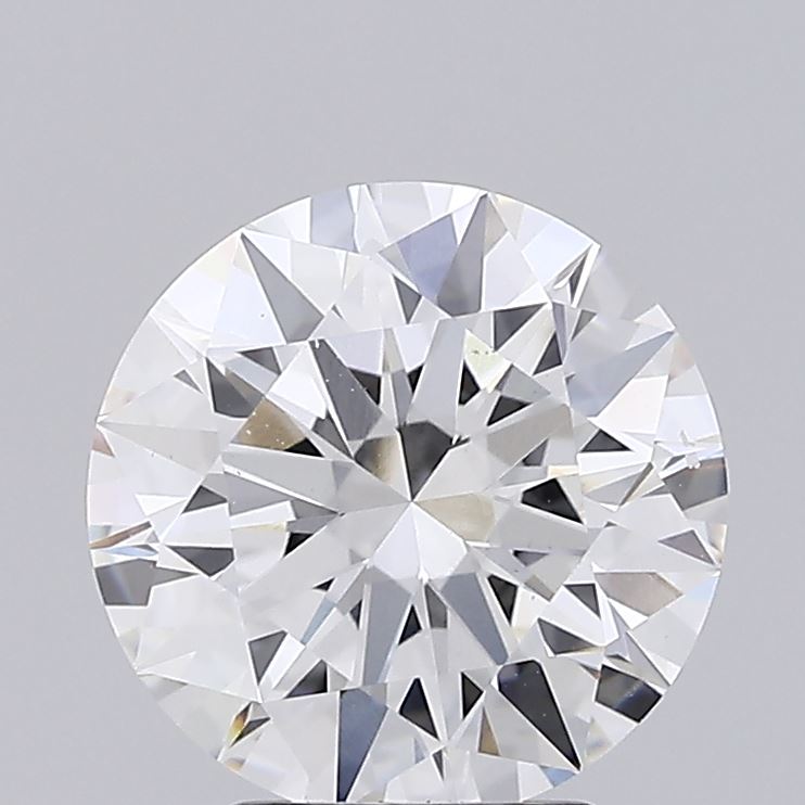 3.11 Carat Round Cut Lab Diamond