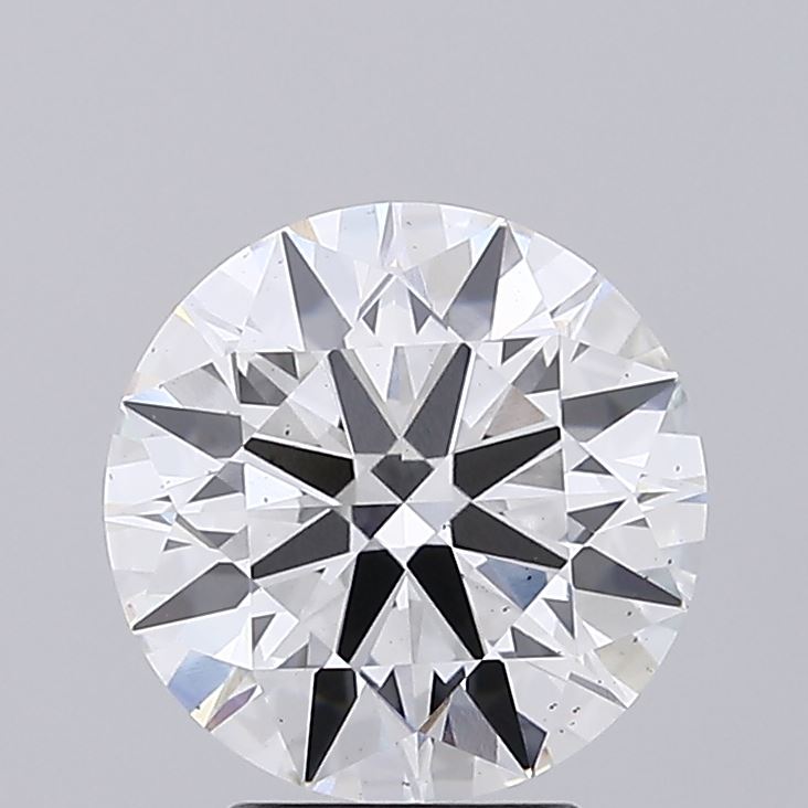 3.25 Carat Round Cut Lab Diamond