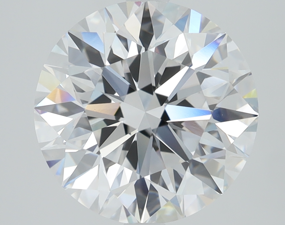 3.01 Carat Round Cut Lab Diamond